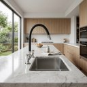 Ver imagem 1 de Torneira Misturador Gourmet Preto Flexível Cozinha Pia Mesa