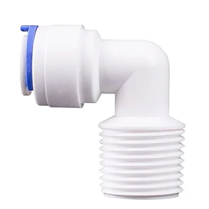 Cotovelo Engate Rápido T3/8" com Rosca 1/4" para Purificadores