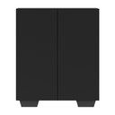 Ver imagem 1 de Armário Lavanderia Com 2 Portas Multimóveis Preto