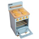 Ver imagem 4 de Fogão Infantil de Madeira Azul Bebê Fabrink