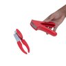 Kit abridor de lata espremedor de alho 2 pç vermelho – Oikos - 8