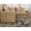 Ver imagem 2 de Sofá Canto Bege com Floral 602/322 Belo