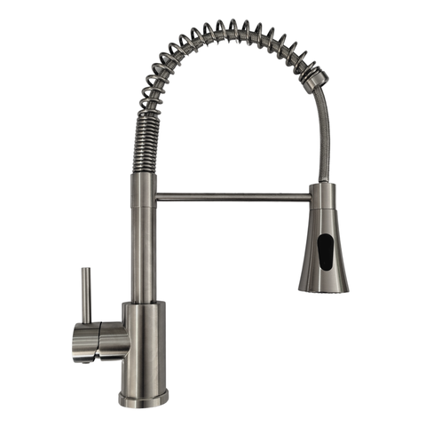 Torneira Inox Gourmet monocomando de cozinha mesa bancada cozinha