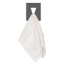 Ver imagem 2 de Kit 2 Pendurador de Toalha Cinza Porta Pano de Prato Suporte para Cozinha ou Banheiro Organize