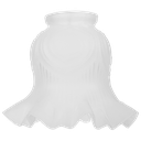 Ver imagem 1 de Tulipa Caracol com Colar Fosca P/ Pendente Lustre Arandela