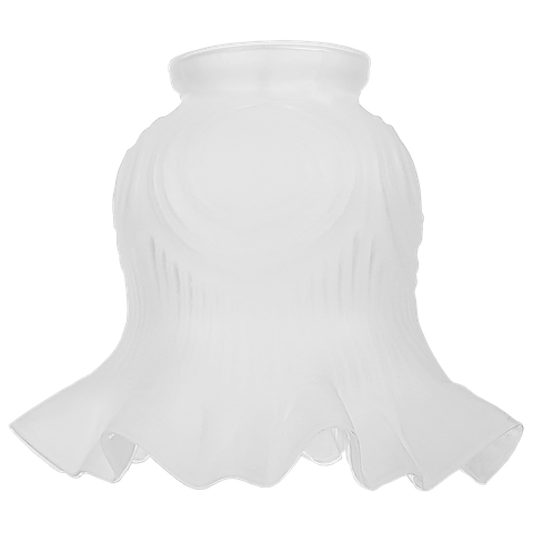 Tulipa Caracol com Colar Fosca P/ Pendente Lustre Arandela