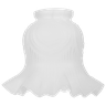 Tulipa Caracol com Colar Fosca P/ Pendente Lustre Arandela - 1