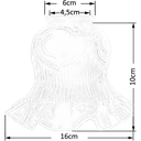 Ver imagem 2 de Tulipa Caracol com Colar Fosca P/ Pendente Lustre Arandela