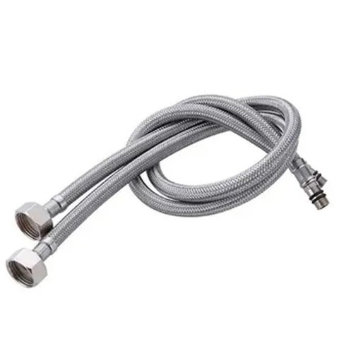 Engate Rabicho 80cm Kit 8 Unidades Agua Quente Fria Misturador Torneira Monocomando Pia Banheiro Coz