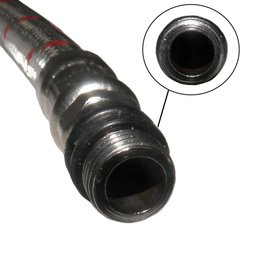 Engate Rabicho 80cm Kit 8 Unidades Agua Quente Fria Misturador Torneira Monocomando Pia Banheiro Coz - 6