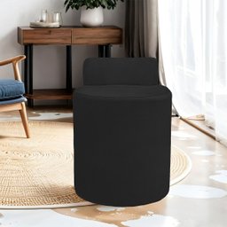 Puff Banqueta Alto Confortável Reforçado Minimalista Roma Suede - 2