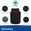 Ver imagem 3 de Puff Banqueta Alto Confortável Reforçado Minimalista Roma Suede