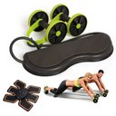 Ver imagem 2 de Kit Aparelho Abdominal Eletrico e Elastico Roda Exercício