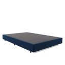 Ver imagem 3 de Cama Base Box Casal Azul 38x138x188