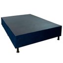 Ver imagem 1 de Cama Base Box Casal Azul 38x138x188