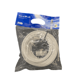 Kit de Instalação - Cabo Rg59 20 Metros - 2