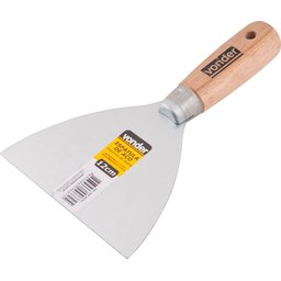 Espátula betumadeira aço carbono 3.1/8" 8cm cabo mad Vonder - 3