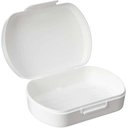 Ver imagem 2 de 4 Porta Sabonetes Branco Portáteis Saboneteira Viagens Bolsa Mochila Academia Crippa