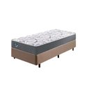 Ver imagem 1 de Cama Box Solteiro King 96x203 + Colchão Adapto Ecoflex Molas Ensacadas Tecido