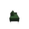 Divã Recamier Berlim 1,60 cm Lado Direito Veludo Verde - 2