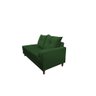Divã Recamier Berlim 1,60 cm Lado Direito Veludo Verde - 3