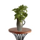 Ver imagem 1 de Kit de 9 Folhas Artificiais Caladium Realistas para Decoração Luxo