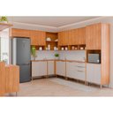 Ver imagem 2 de Balcão Divina 80 Cm Cooktop 2 Portas - Cinamomo/off White