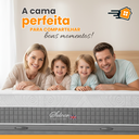 Ver imagem 6 de Cama Box Baú Casal Colchão Casal Silver Molas Ensacadas 138x188x28cm