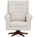 Ver imagem 3 de Poltrona de Amamentação com Balanço Giratória Encanto D02 Bouclê Off White C-200 - Lyam Decor