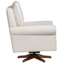 Ver imagem 6 de Poltrona de Amamentação com Balanço Giratória Encanto D02 Bouclê Off White C-200 - Lyam Decor