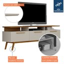 Ver imagem 6 de Rack Para TV São Paulo até 70 Polegadas 1 Porta Valdemóveis