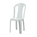 Ver imagem 1 de Cadeira Plástica Reforçada Bistrô Branca