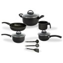 Ver imagem 2 de Kit de Cozinha 8 Peças Antiaderente – Panelas e Utensílios Essenciais para o Dia a Dia