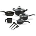 Ver imagem 3 de Kit de Cozinha 8 Peças Antiaderente – Panelas e Utensílios Essenciais para o Dia a Dia