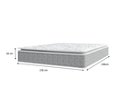 Ver imagem 2 de Colchão Queen Nazar Molas Ensacadas com Pillow Top - Extra Conforto - Bello Box - Conforto (espuma D