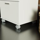 Ver imagem 7 de Gaveteiro para Banheiro Branco com 3 Gavetas e Rodinhas Madesa