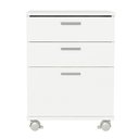 Ver imagem 5 de Gaveteiro para Banheiro Branco com 3 Gavetas e Rodinhas Madesa