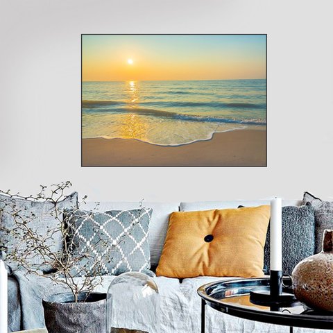 Quadro Canvas Praia 50x70