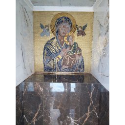 Mosaico da Nossa Senhora do Perpetuo Socorro 180x180cm - 2