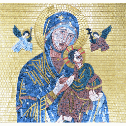 Mosaico da Nossa Senhora do Perpetuo Socorro 180x180cm - 1