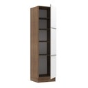 Ver imagem 4 de Paneleiro Madesa Lux 60 cm 3 Portas Rustic/Branco Veludo Cor:Rustic/Branco Veludo