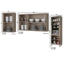 Ver imagem 3 de Kit de Cozinha 3 Peças Connect (2armários+1paneleiro) Cpt19 Duna/cristal - Henn