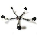 Ver imagem 3 de Estrela em Aço Cromado Resistente para Cadeira com Rodizios