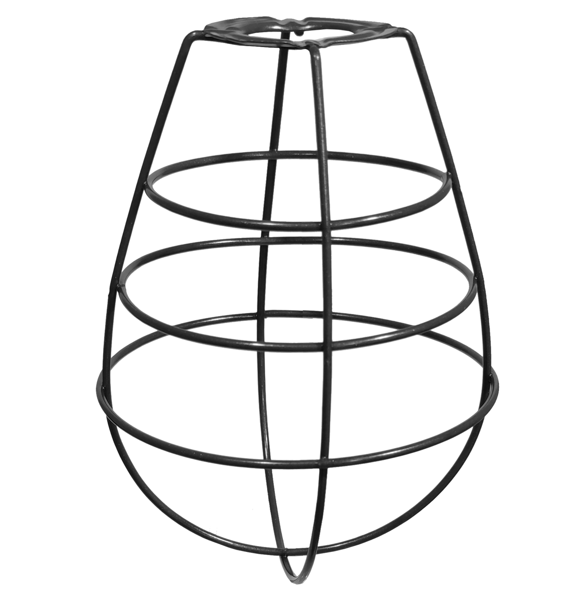 Cupula de Aramado Lampshape Preto para Pendentes e Abajures