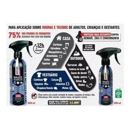 D-fense Pro Repelente Spray de Roupas Tecidos 500ml Haxea - 2