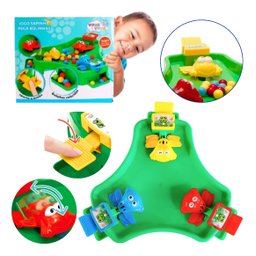 Brinquedo Infantil Jogo Sapinho Pega Bolinhas Diversão - 2