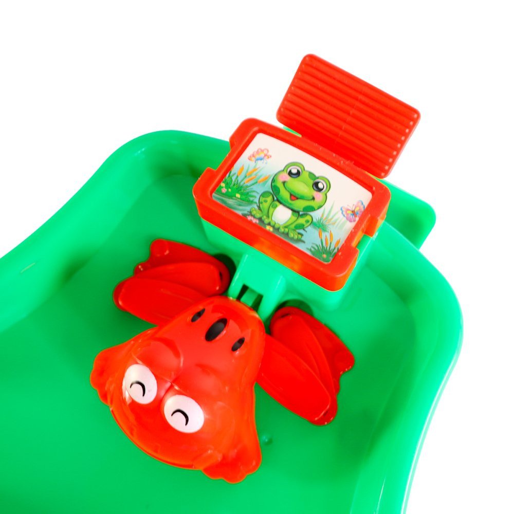 Brinquedo Infantil Jogo Sapinho Pega Bolinhas Diversão - 7