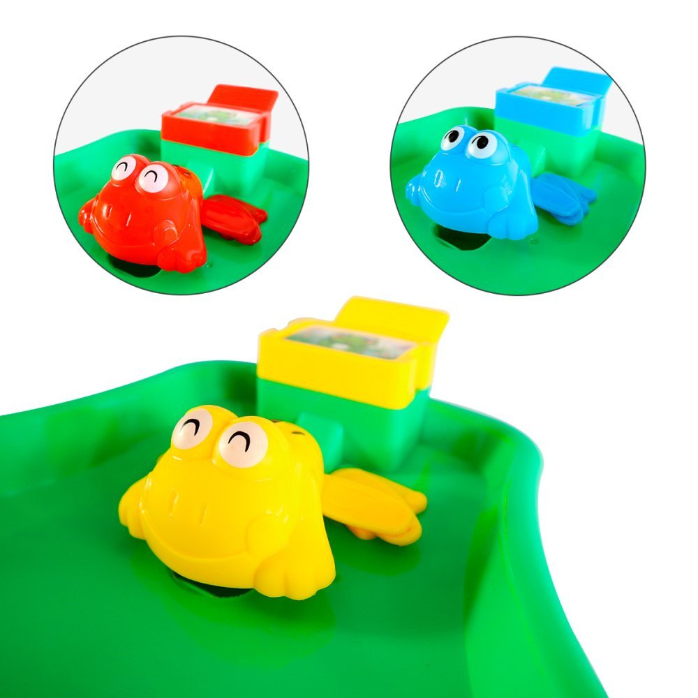 Brinquedo Infantil Jogo Sapinho Pega Bolinhas Diversão - 6