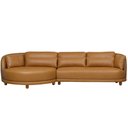 Ver imagem 6 de Sofá 05 Lugares 330cm Arizona com Chaise Direito Corano Caramelo - Nexta Casa