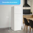 Ver imagem 4 de Geladeira Refrigerador Hq Defrost 290 Litros Branco Hq-290rdf 127v